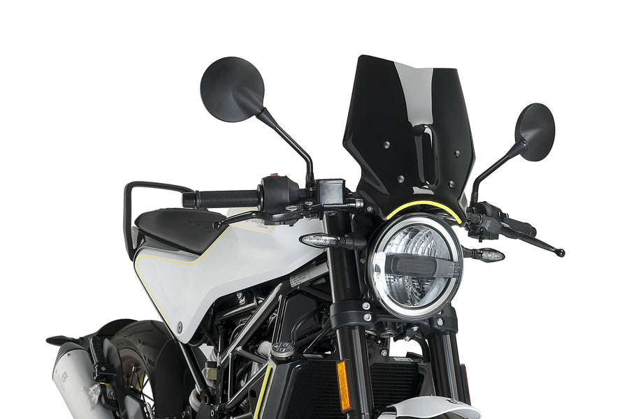 HUSQVARNA VITPILEN 125 [2025] - Ny generasjon sportsfrontrute | Svart | PUIG 9702N
