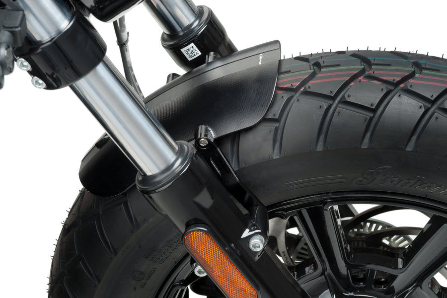 INDIAN SCOUT [2025] – Forskjerm tykk aluminiumsplate – Sort