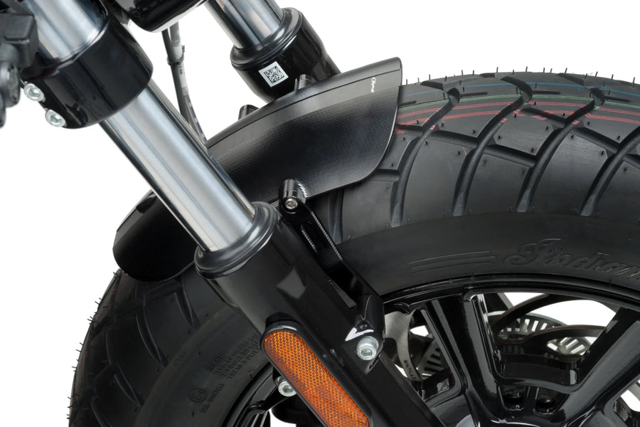 INDIAN SCOUT [2025] – Forskjerm tykk aluminiumsplate – Sort