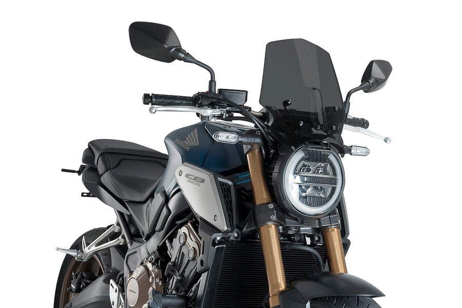TRIUMPH BONNEVILLE T 120 BLACK [2025] - Ny generasjon sportsfrontrute | Sterkt tonet | PUIG 9748F