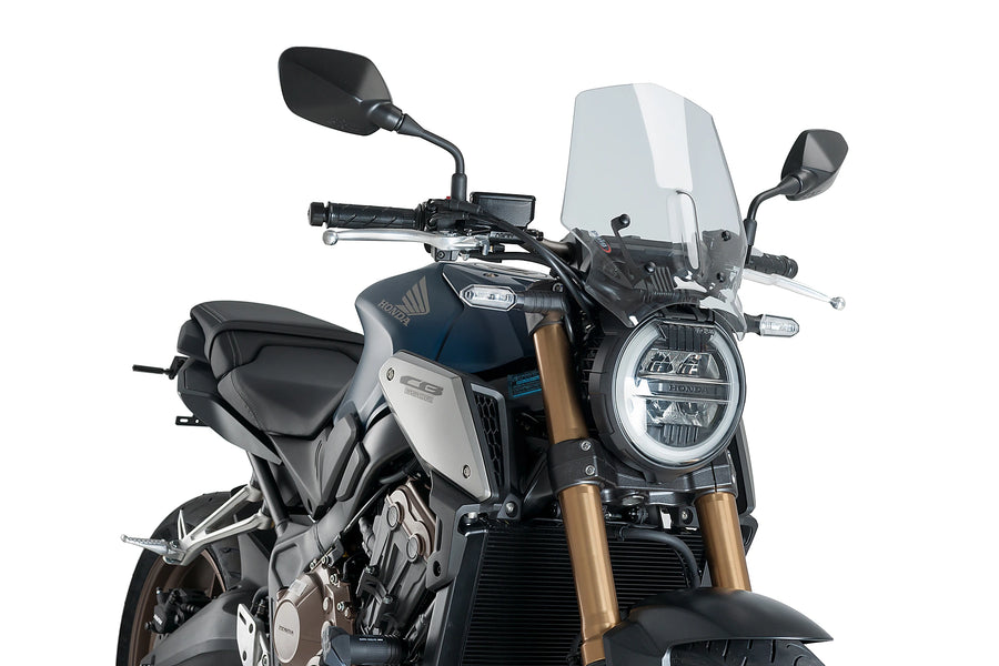 TRIUMPH BONNEVILLE T 120 BLACK [2025] - Ny generasjon sportsfrontrute | Fjern | PUIG 9748W