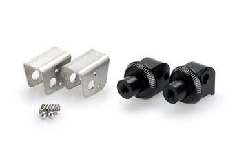BMW F 900 GS ADVENTURE [2024] – Adapter passasjerfotstøtte gummipute – svart - 0
