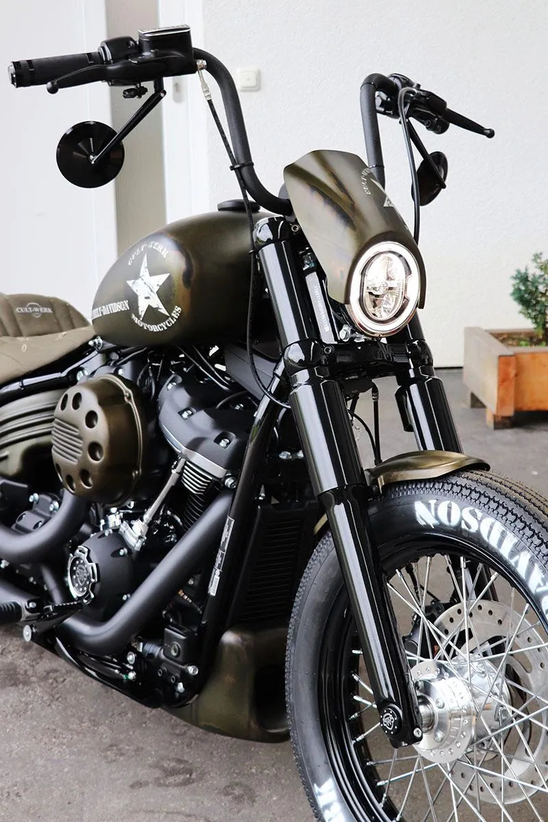 harley davidson softtail street bob fxbb [CULT WERK] – frontlyskledning