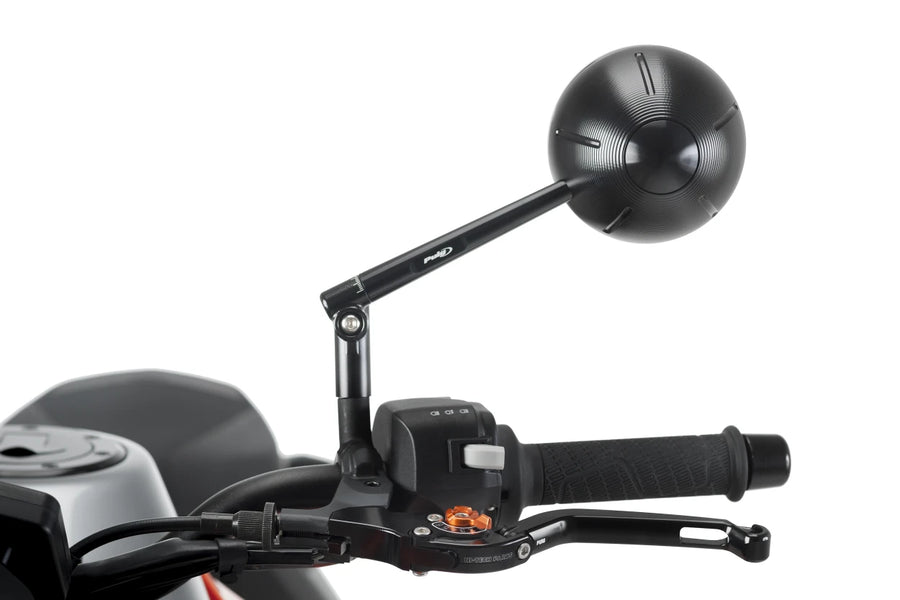KTM 890 DUKE R [2025] – Retro bakspeil – Anodisert aluminium