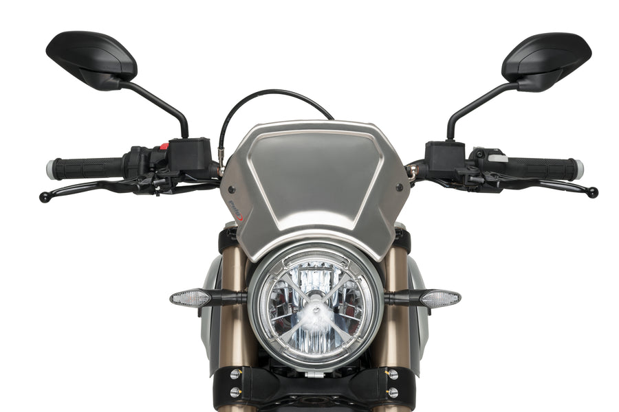 DUCATI SCRAMBLER 1100 DARK PRO [2025] – ALU frontplate – svart