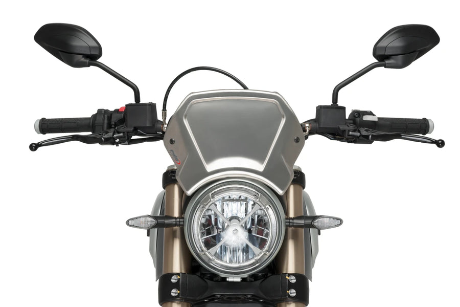 DUCATI SCRAMBLER 1100 DARK PRO [2025] – ALU frontplate – svart