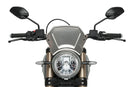 DUCATI SCRAMBLER 1100 DARK PRO [2025] – ALU frontplate – sølv