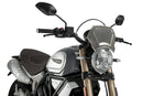 DUCATI SCRAMBLER 1100 DARK PRO [2025] – ALU frontplate – sølv