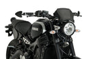 YAMAHA XSR 900 [2021] – ALU frontplate – svart-1