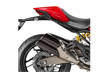 DUCATI MONSTER 821 DARK [2016] – skjermforlenger – matt sort - 0