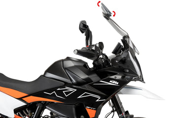 KTM 890 SMT [2025] – turskjerm med spoilerskjerm – tonet