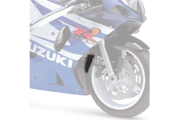 SUZUKI GSX-R 750 [2002] – Frontskjermforlengelse – Svart - 0