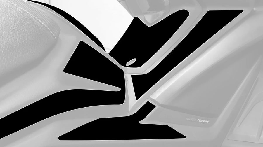 KYMCO AK 550 [2023] – Scratch Saver Tank Protector – Svart