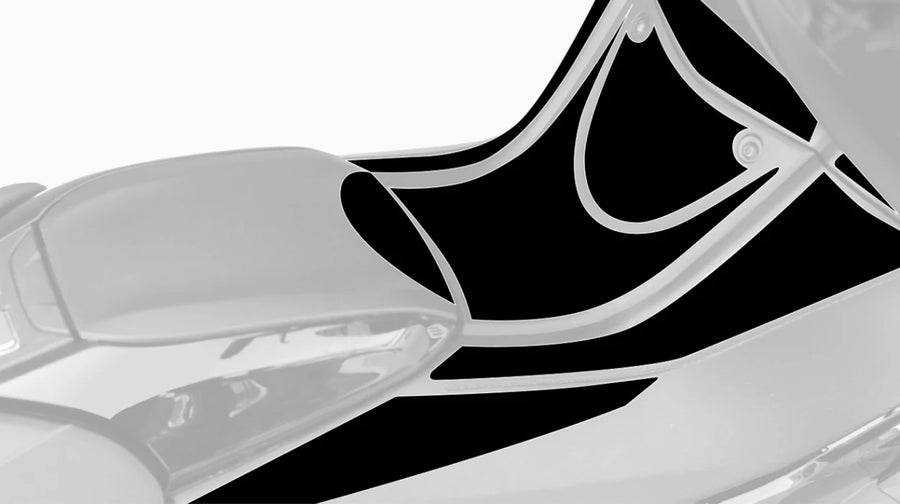 YAMAHA T-MAX 560 [2022] – Scratch Saver Tank Protector – Svart