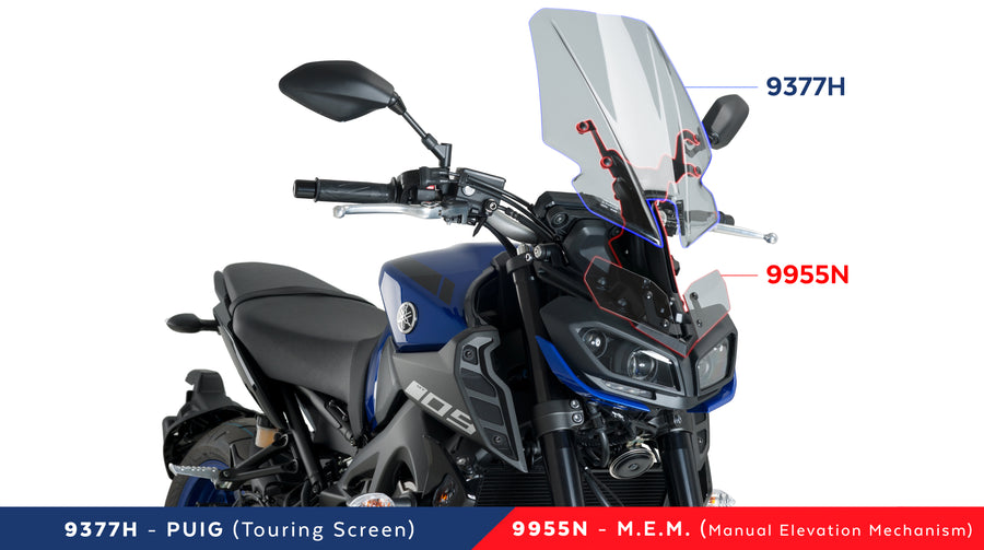 YAMAHA MT-09 SP [2020] – M.E.M. – Svart