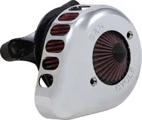 Harley-Davidson FLSTFB 1690 Fat Boy Special [2016-2017] - Mini Teardrop Stealth Luftfilter-Kit – Oberfläche: Schwarz – Bild 6