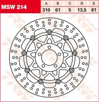 Kawasaki Zxr 400 [1990] - Halo Series Schwimmende Bremsscheibe – Bild 8