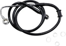 harley davidson flstc [DRAG SPECIALTIES] - Forlenget bremselinje i rustfritt stål-2
