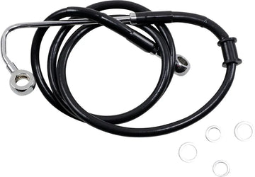 harley davidson flstc [DRAG SPECIALTIES] - Forlenget bremselinje i rustfritt stål - 0