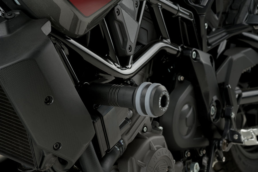 INDIAN FTR 1200 SPORT [2025] – Frame Crash Pads Vintage 2.0 – Svart