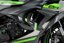 KAWASAKI ZX-6R NINJA [2025] – Crash Pads PRO 2.0 – Svart-3