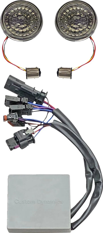 harley-davidson street bob [CUSTOM DYNAMICS] – SMART LED kule blinklysinnsatser - 0
