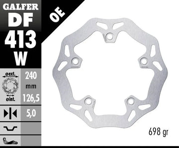 Kymco XCITING 250 R I [2009-2010] - Wave® brake disc – picture 2