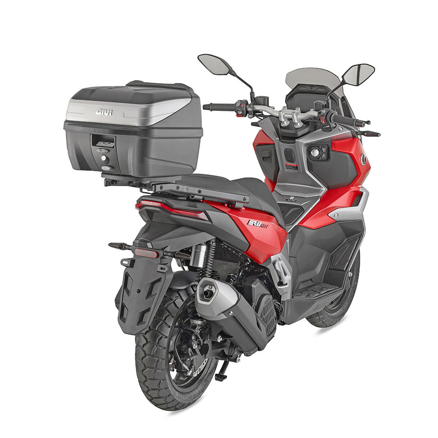 B32 BOLD Monolock toppkoffert med plate – sort vanlig / 32 liter volum / maks belastning 3 kg