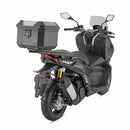 B38 BERNINA Monolock toppkoffert, svart – 38 liter, med universalplate og monteringssett