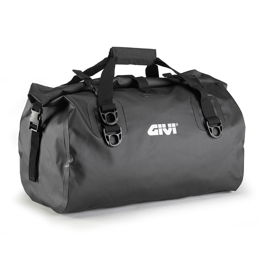 [GIVI] – Easy-T Grosse wasserdichte Satteltasche – 40 Liter, grau/rot