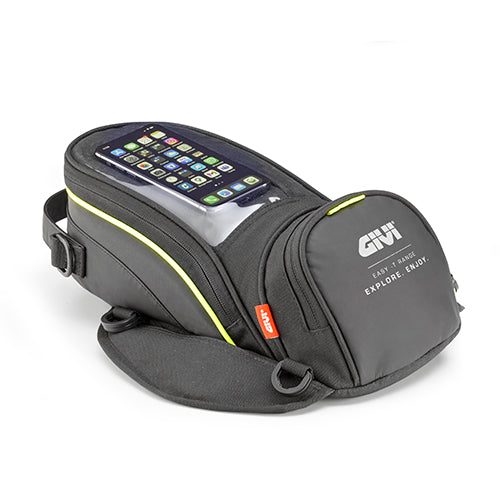 [GIVI] – Easy-T Ausziehbare magnetische Tanktasche – Volumen 12-16 Liter, max. Zuladung 2 kg