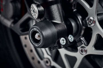 Triumph Street Triple 765 RS [fra 2023] - akselbeskyttelse kollisjonsputesett