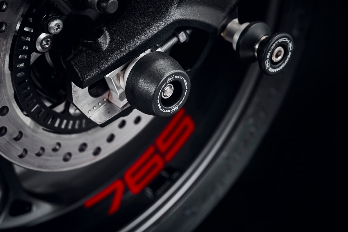 Triumph Street Triple 765 R [fra 2023] - akselbeskyttersett – 360° Ansicht 10