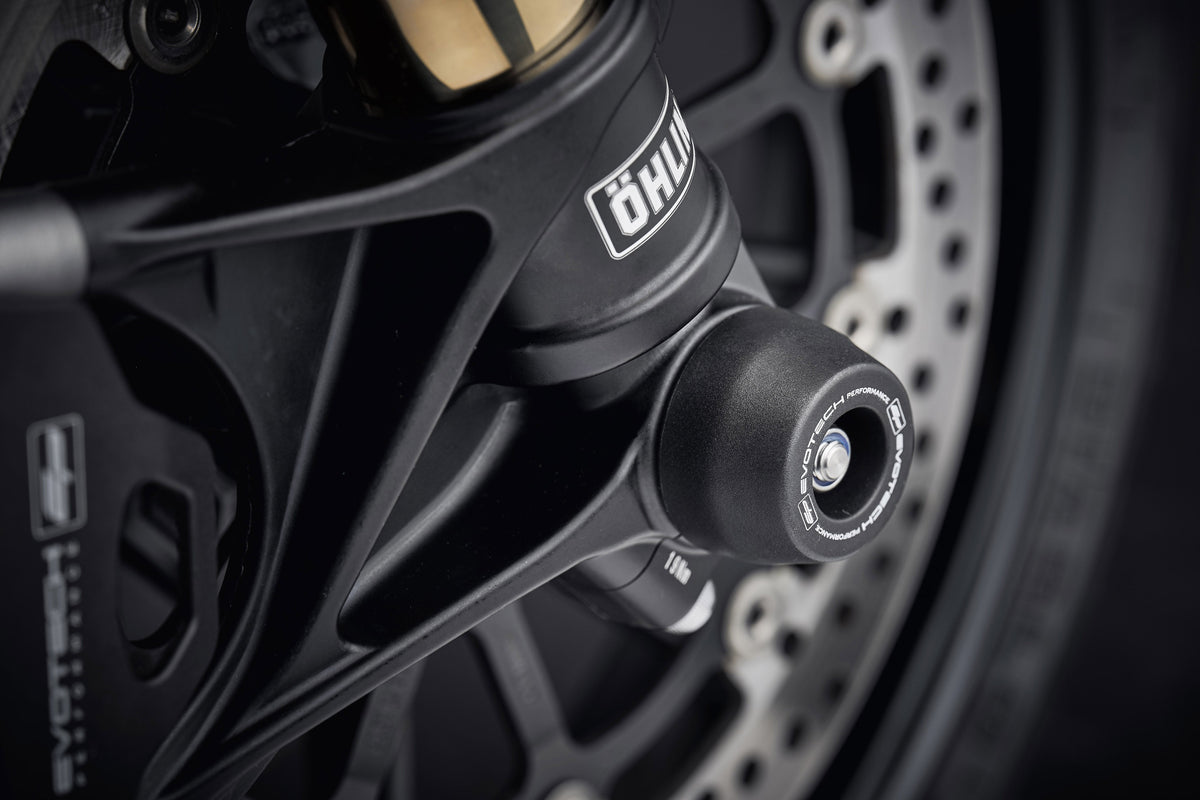 Ducati Diavel 1260 Lamborghini [2021] - Achsprotektoren-Set – 360° Ansicht 1