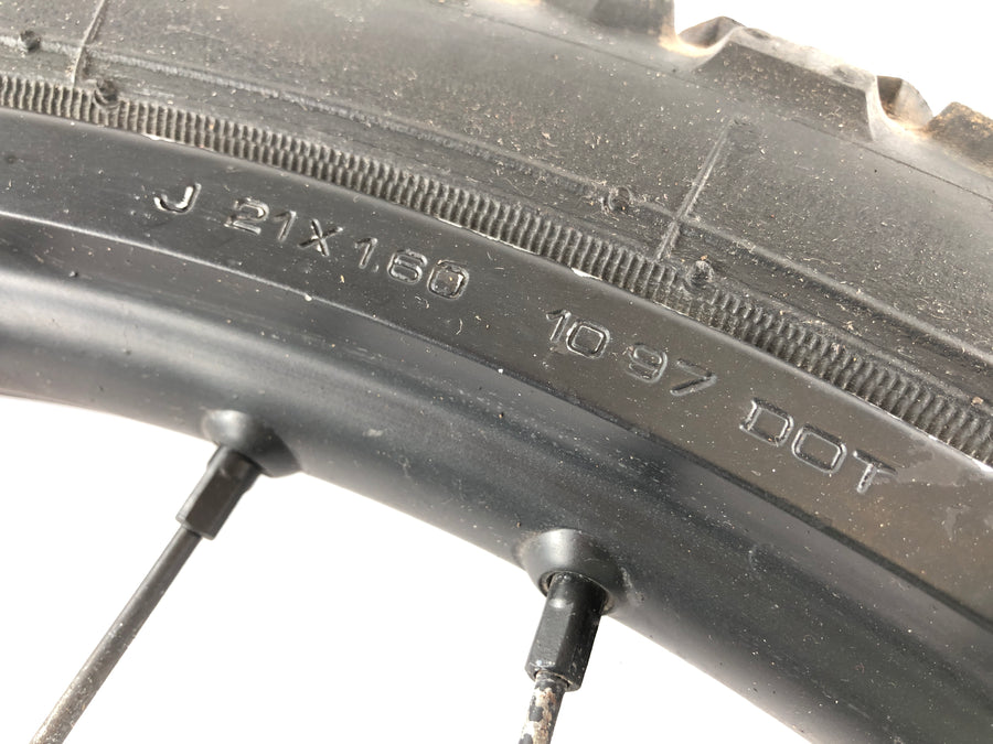 Kawasaki KMX 125 MX 125 B [1998] - Forhjulskran