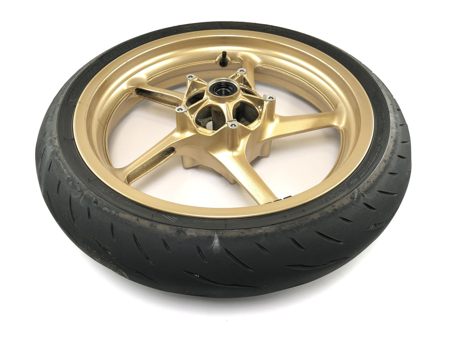 Yamaha YZF R1 RN19 [2008] - Vorderrad Felge Rad 3.50 x 17" gold