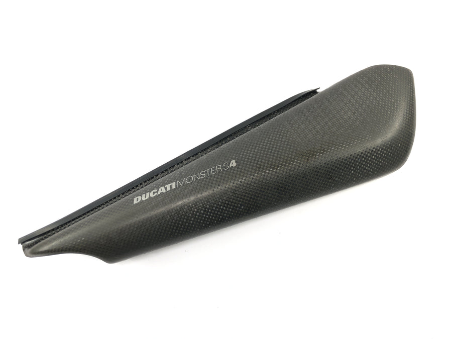 Ducati Monster S4 M4 [2002] - Rahmenabdeckung rechts Carbon Verkleidung Seitendeckel