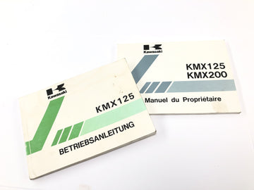 Kawasaki KMX 125 [1996] - bruksanvisning bruksanvisning servicehefte