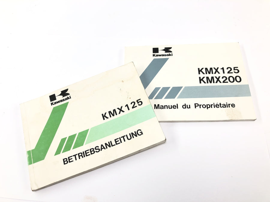 Kawasaki KMX 125 [1996] - bruksanvisning bruksanvisning servicehefte