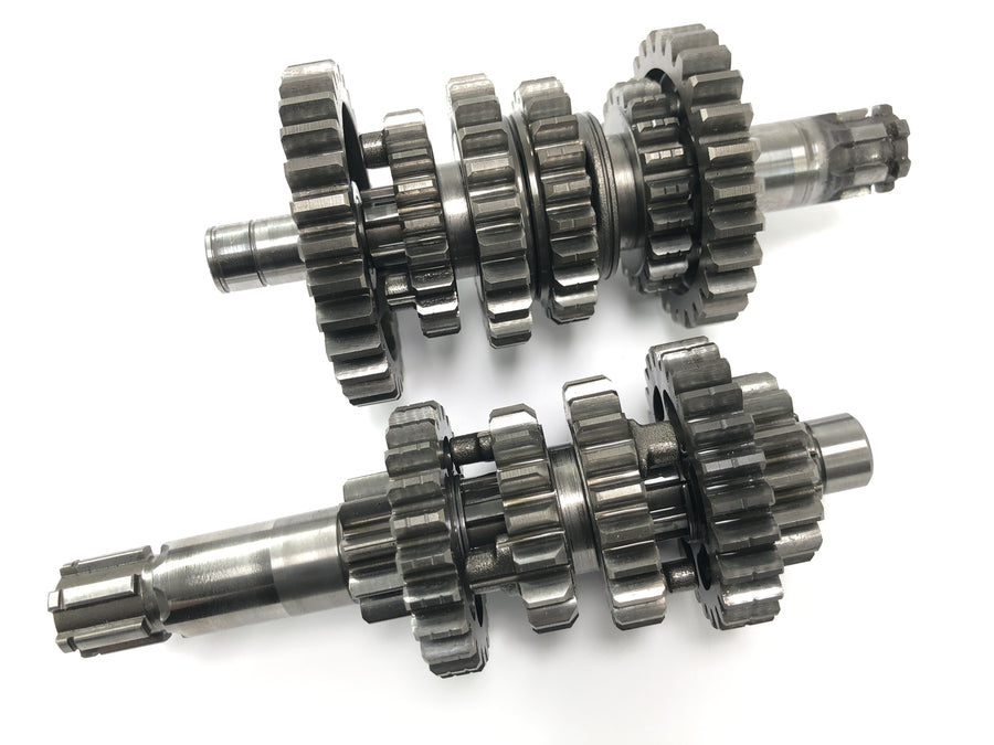 Kawasaki KMX 125 [1996] - Transmission transmission shafts gear shafts manuell girkasse