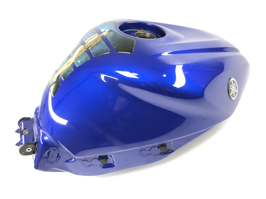 Yamaha YZF R1 RN09 [2002] - Tank bensintank drivstofftank blå