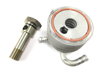 Yamaha YZF R1 RN09 [2002] - Oljekjøler varmeveksler oljefilterhus oljefilteradapter
