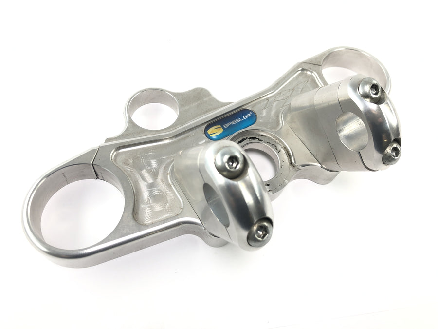 Yamaha YZF R1 RN09 [2002] - øvre gaffelbro styrefeste CNC-frest Spiegler