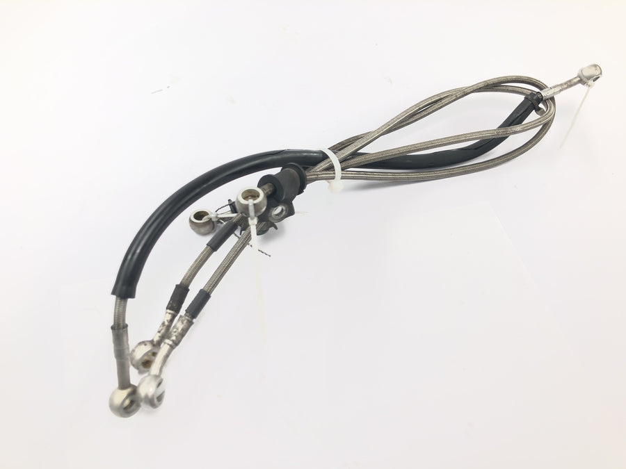 Yamaha XTZ 750 Super Tenere 3LD [1990] - Bremsleitung Stahlflex vorne Bremsschlauch