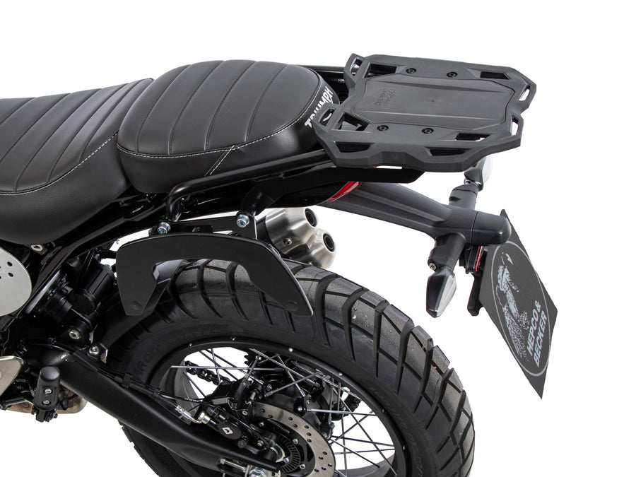 Hepco & Becker Smartrack bakre stativ for Triumph Scrambler 400 XC (2025) - inkludert i det komplette settet