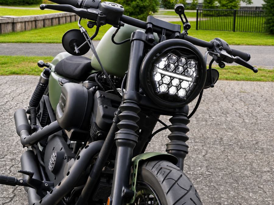 Suzuki Boulevard Savage Marauder GN DR-Z [MOTORIZE] - LED hovedlykt 7 tommer