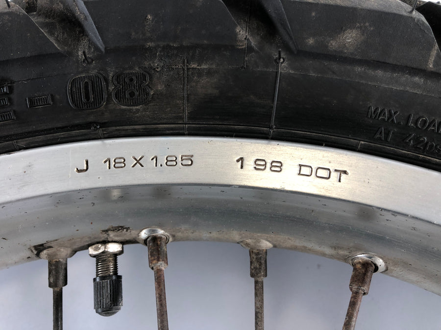 Kawasaki KMX 125 MX 125 B [1998] - Bakhjul Rad Rim