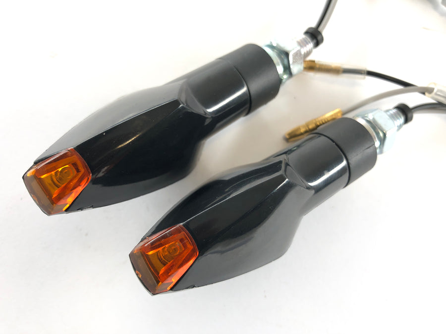 LED -blinker med motstander Black [med e -testmerket] - Yamaha Kawasaki Suzuki Ducati KTM