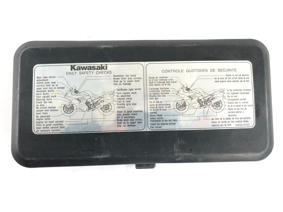 Kawasaki Zephyr 750 ZR750C [1991] - Bakre innvendig deksel lokk
