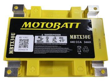 LYNX 69 RANGER 1200 4 TEC [2013-2016] - MBTX30U Gul 12V34Ah ​​440CCA